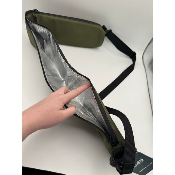 Sunday Golf Olive Beer Sleeve Cooler NWT - Picture 4 of 4